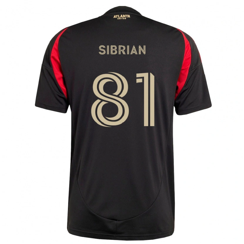 Danxen Men David Sibrian #81 Black Red Home Jersey 2026/27 T-Shirt