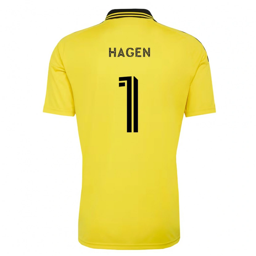Danxen Men Nicholas Hagen #1 Yellow Black Home Jersey 2026/27 T-Shirt