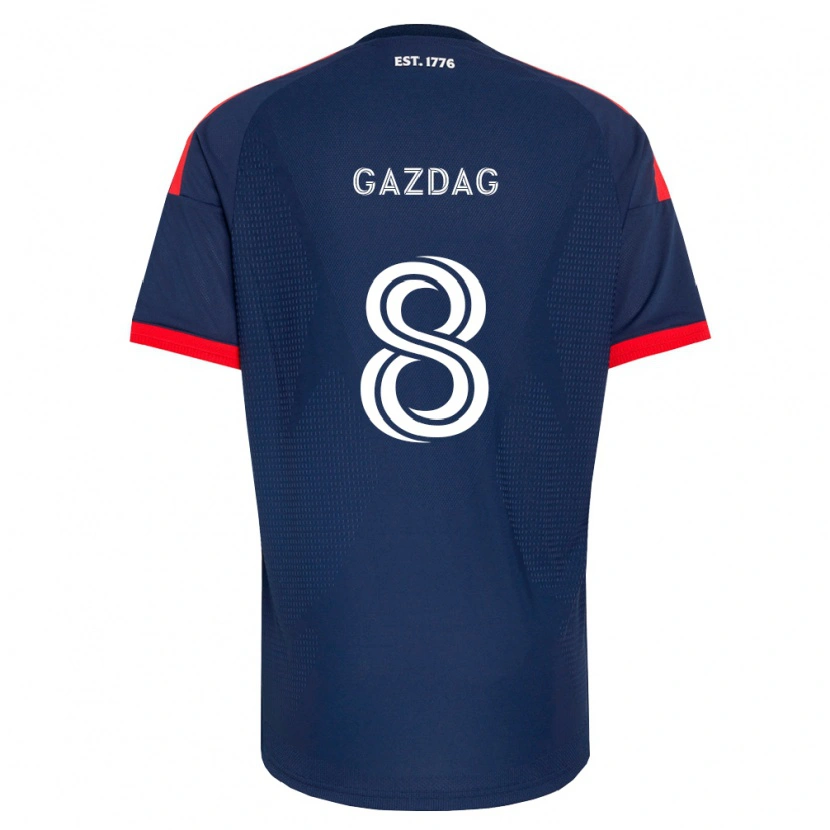 Danxen Men Dániel Gazdag #8 Royal Blue Red White Home Jersey 2026/27 T-Shirt