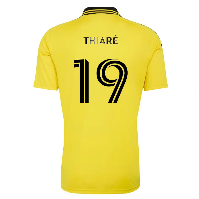 Danxen Men Jamal Thiaré #19 Yellow Black Home Jersey 2026/27 T-Shirt