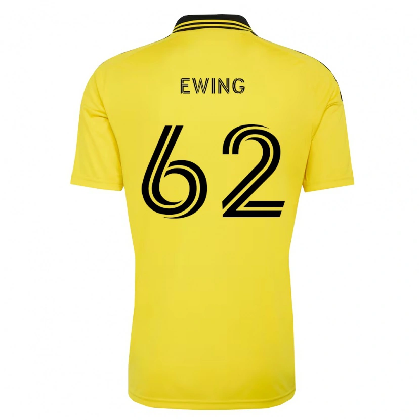 Danxen Men Immanuel Ewing #62 Yellow Black Home Jersey 2026/27 T-Shirt