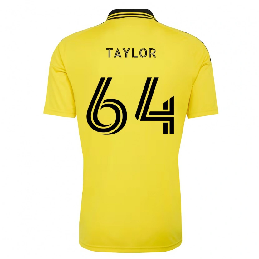 Danxen Men Oneal Taylor #64 Yellow Black Home Jersey 2026/27 T-Shirt