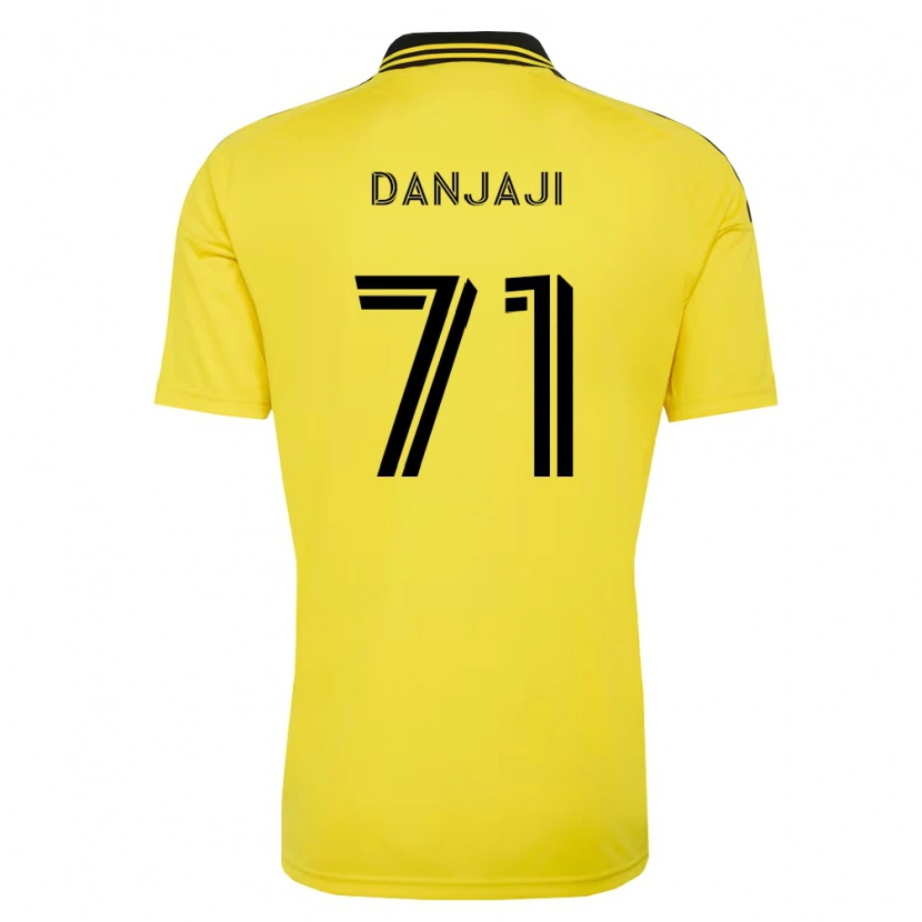 Danxen Men Jamil Danjaji #71 Yellow Black Home Jersey 2026/27 T-Shirt