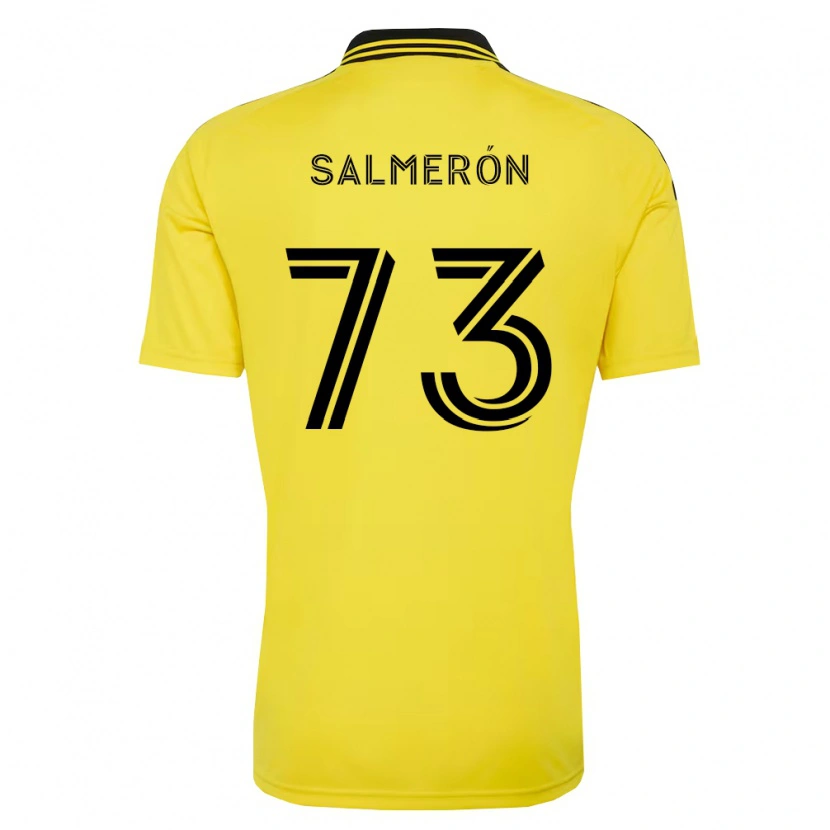 Danxen Men Jorge Salmerón #73 Yellow Black Home Jersey 2026/27 T-Shirt