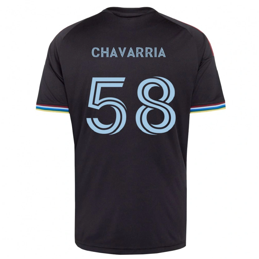 Danxen Men Keith Chavarria #58 Black Sky Blue Home Jersey 2026/27 T-Shirt