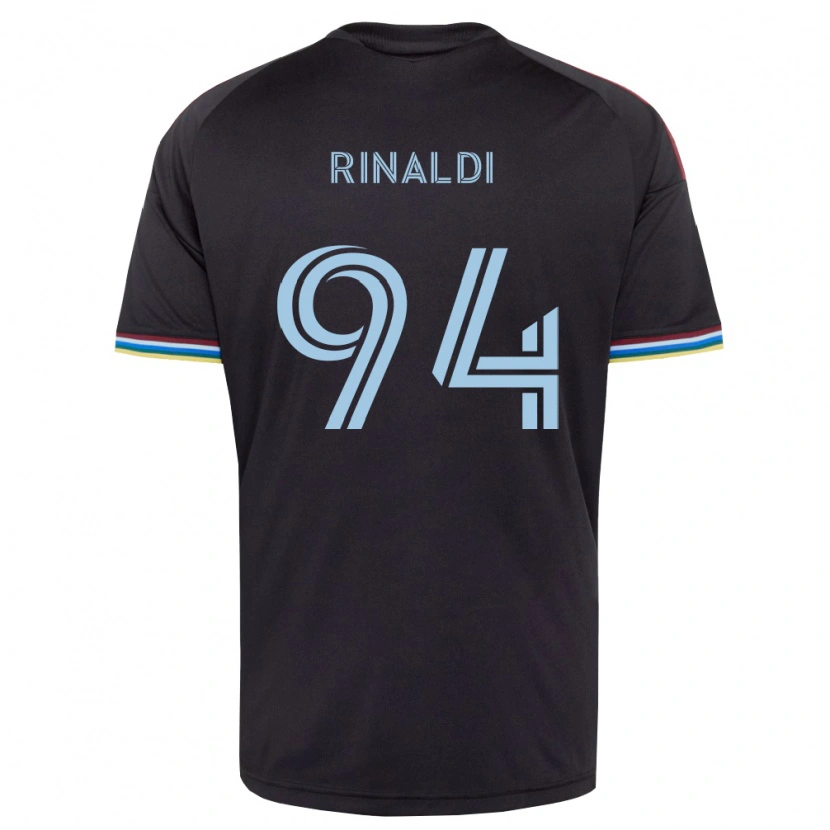 Danxen Men Vincent Rinaldi #94 Black Sky Blue Home Jersey 2026/27 T-Shirt