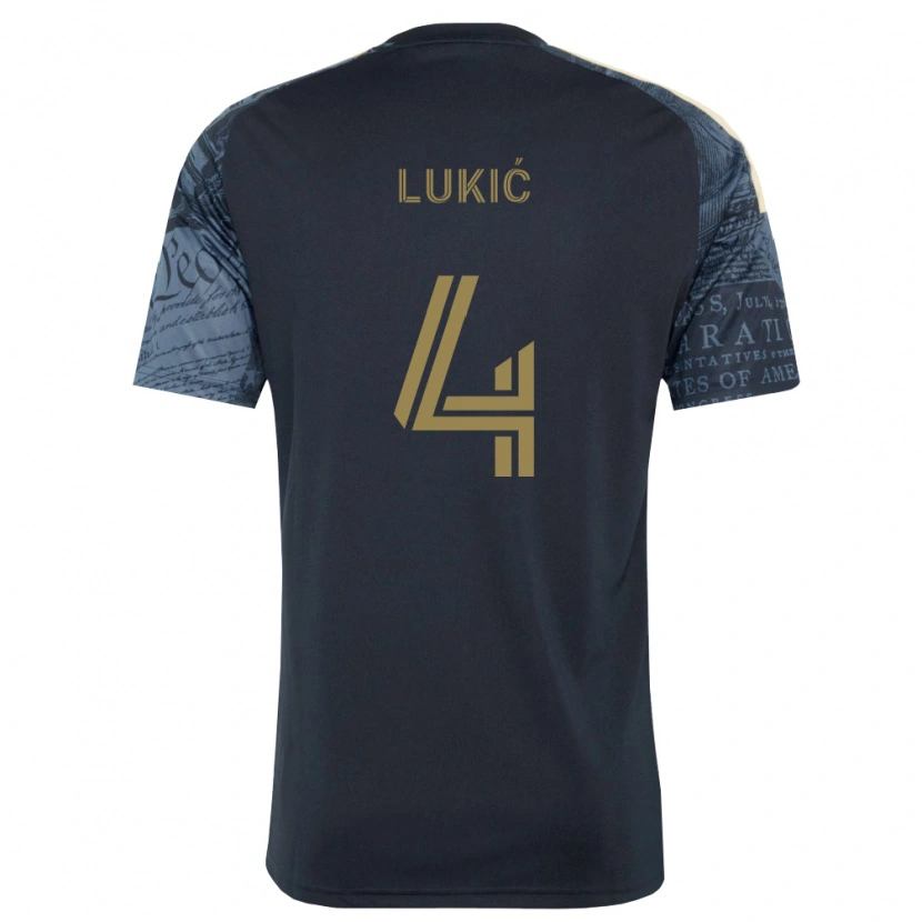 Danxen Men Jovan Lukić #4 Navy Blue Brown Home Jersey 2026/27 T-Shirt