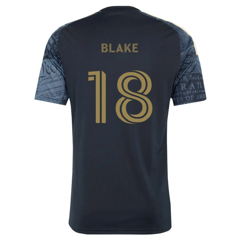 Danxen Men Andre Blake #18 Navy Blue Brown Home Jersey 2026/27 T-Shirt