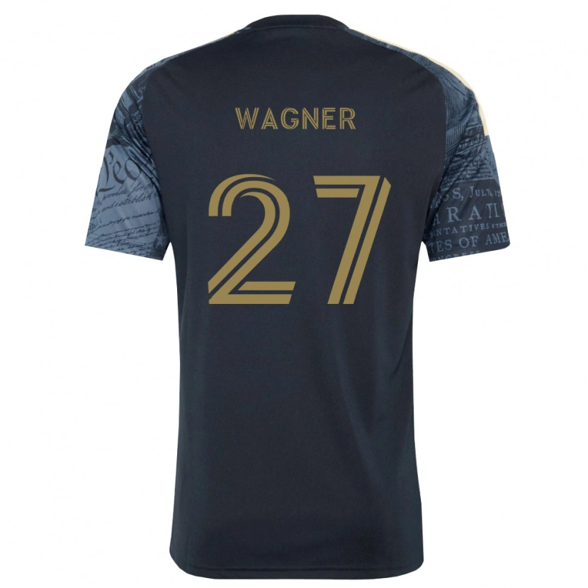 Danxen Men Kai Wagner #27 Navy Blue Brown Home Jersey 2026/27 T-Shirt