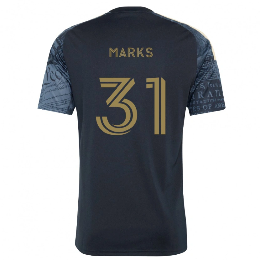 Danxen Men George Marks #31 Navy Blue Brown Home Jersey 2026/27 T-Shirt