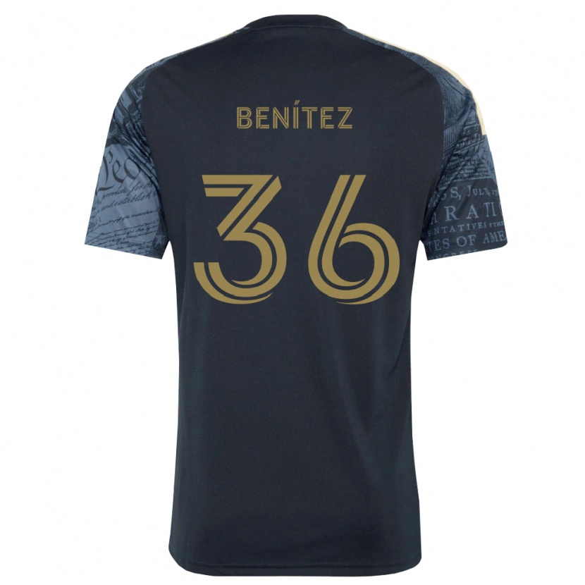 Danxen Men Óscar Benítez #36 Navy Blue Brown Home Jersey 2026/27 T-Shirt