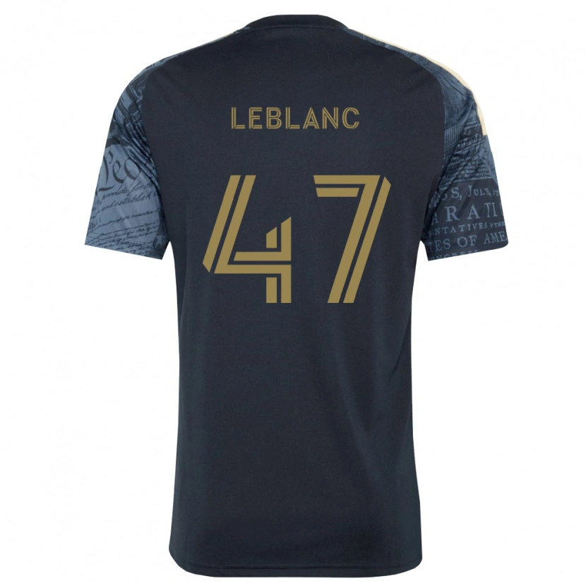 Danxen Men Kellan Leblanc #47 Navy Blue Brown Home Jersey 2026/27 T-Shirt