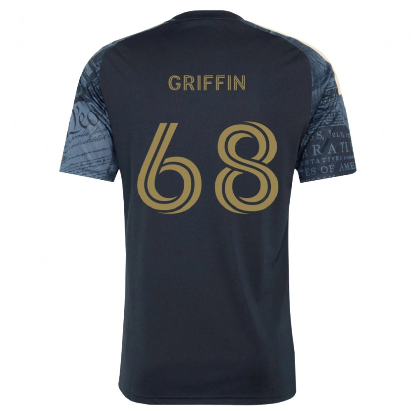 Danxen Men Jordan Griffin #68 Navy Blue Brown Home Jersey 2026/27 T-Shirt