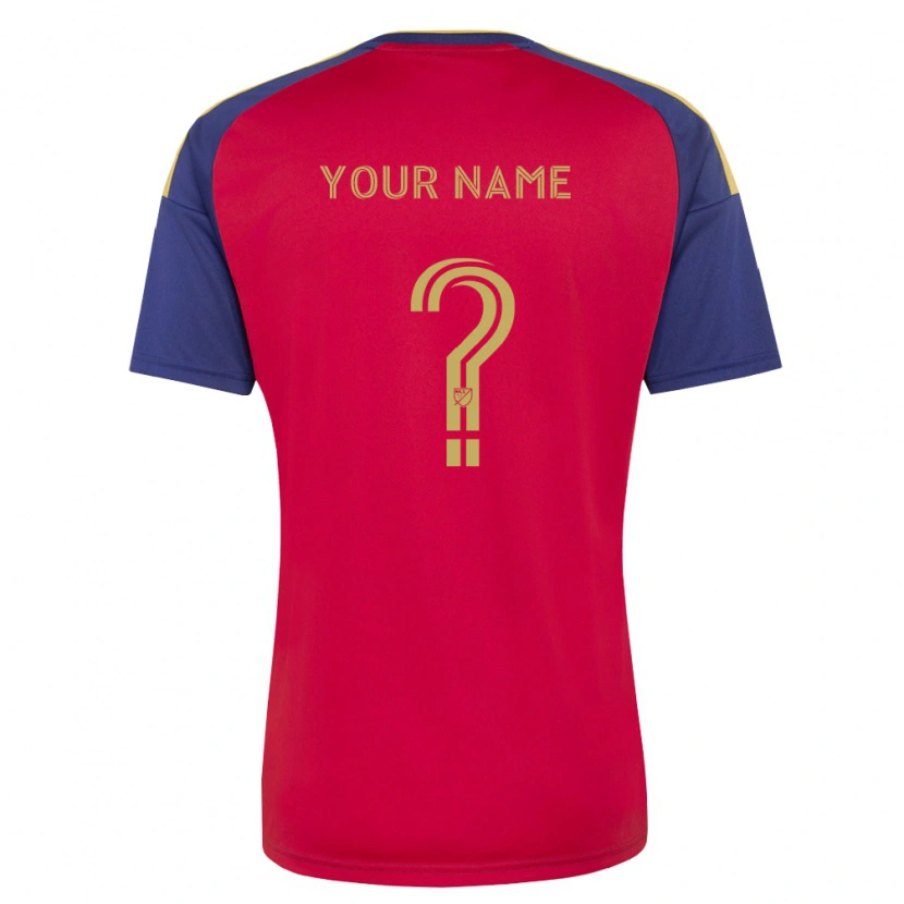 Danxen Men Your Name #0 Royal Blue Brown Red Home Jersey 2026/27 T-Shirt