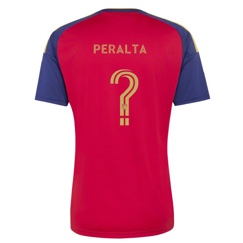 Danxen Men Hunter Peralta #0 Royal Blue Brown Red Home Jersey 2026/27 T-Shirt