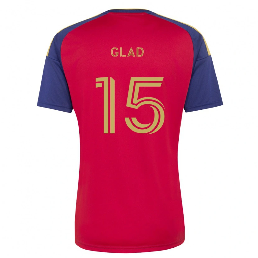 Danxen Men Justen Glad #15 Royal Blue Brown Red Home Jersey 2026/27 T-Shirt