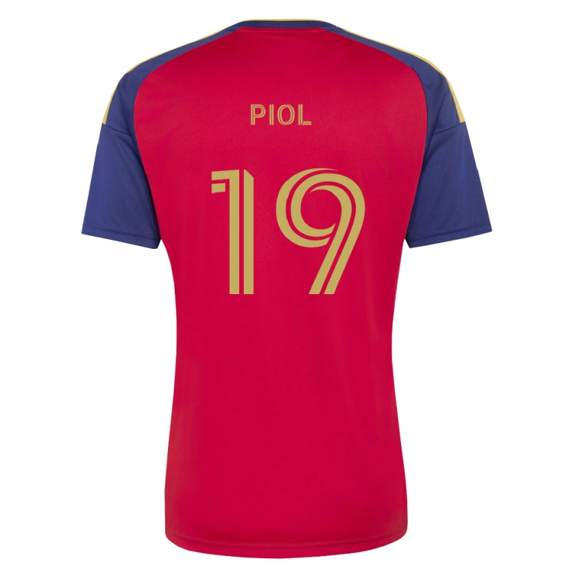 Danxen Men Ariath Piol #19 Royal Blue Brown Red Home Jersey 2026/27 T-Shirt
