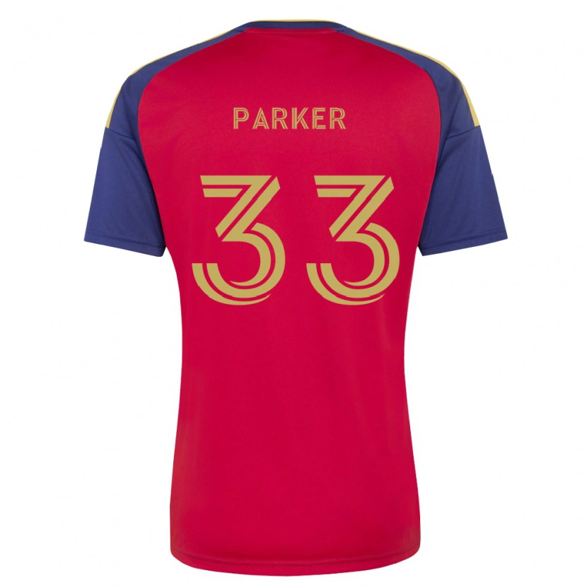 Danxen Men Van Parker #33 Royal Blue Brown Red Home Jersey 2026/27 T-Shirt