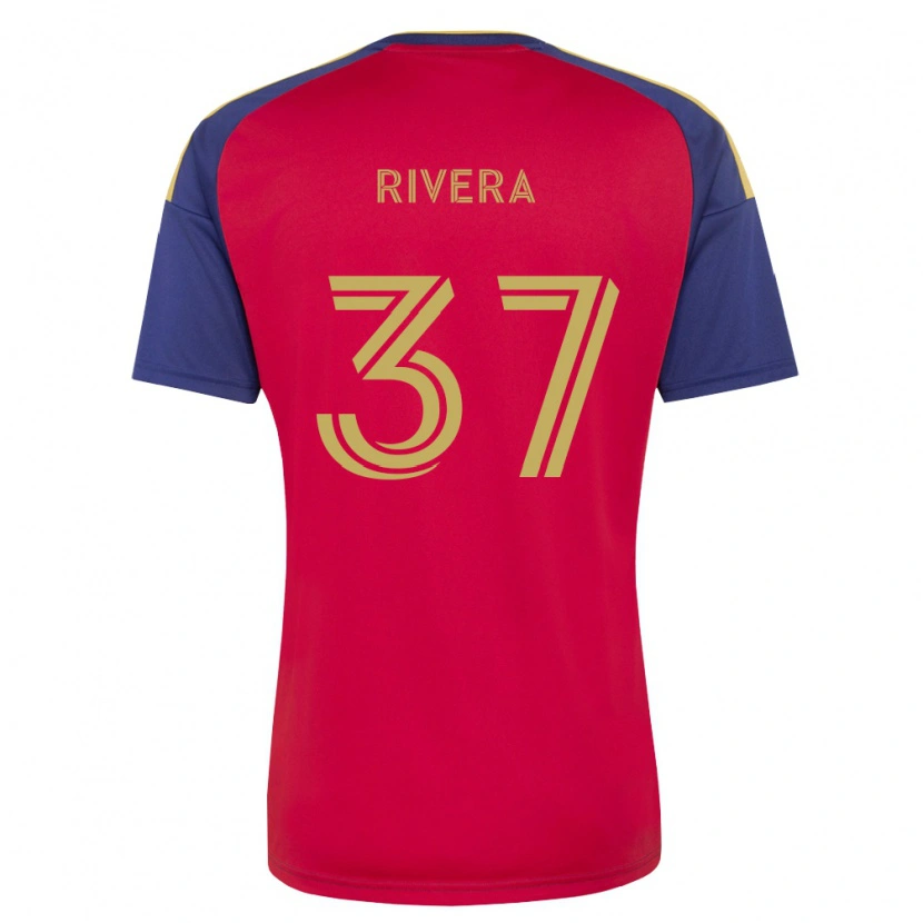 Danxen Men Luis Rivera #37 Royal Blue Brown Red Home Jersey 2026/27 T-Shirt