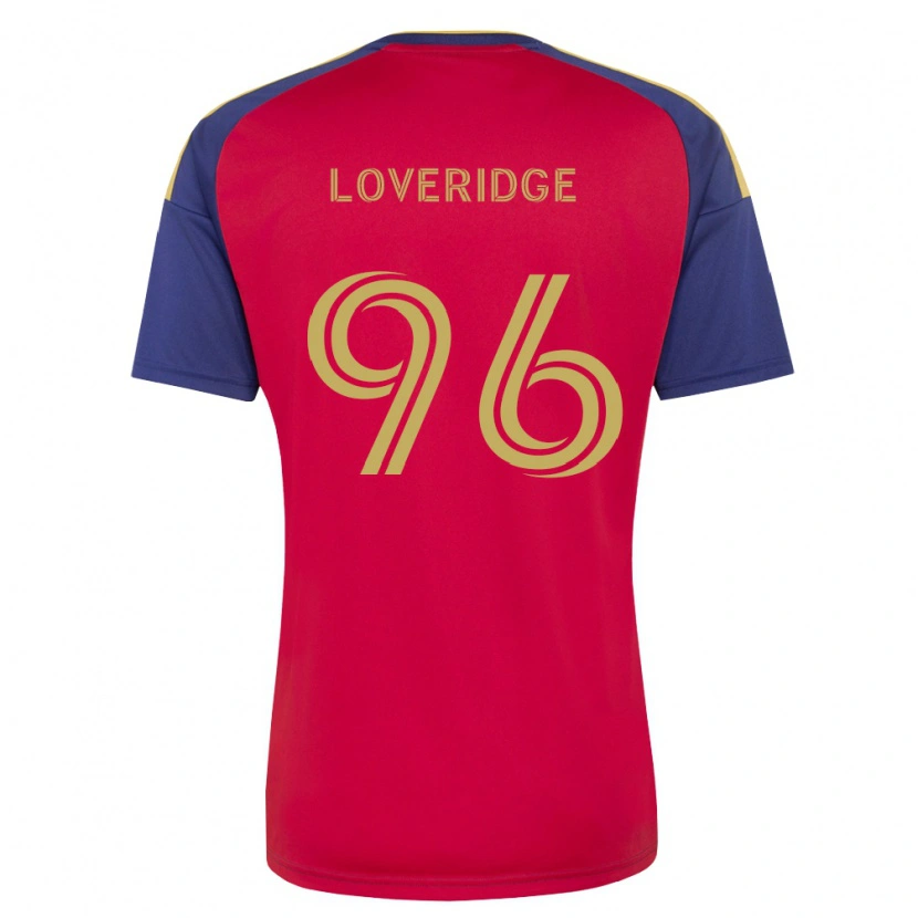 Danxen Men Pete Loveridge #96 Royal Blue Brown Red Home Jersey 2026/27 T-Shirt