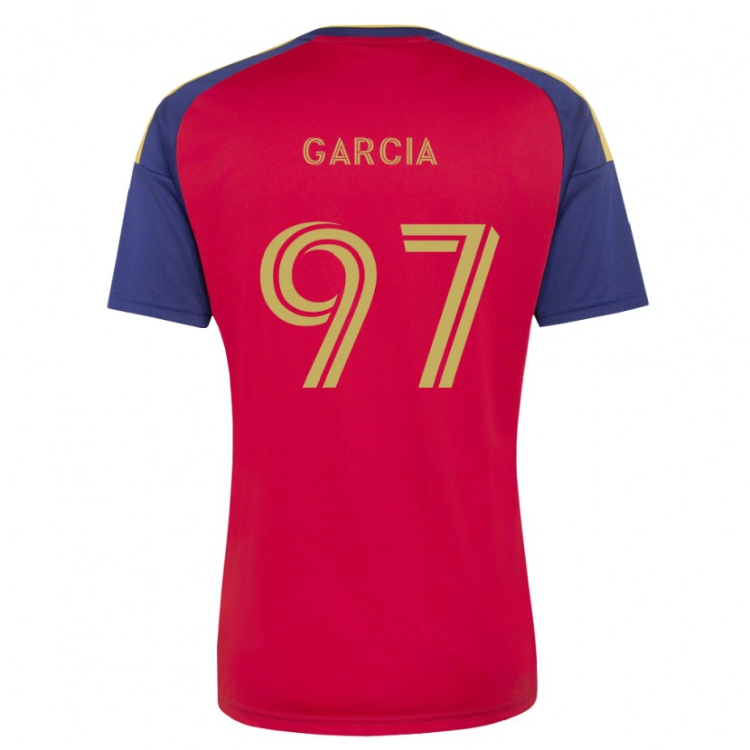 Danxen Men Gilberto Garcia #97 Royal Blue Brown Red Home Jersey 2026/27 T-Shirt