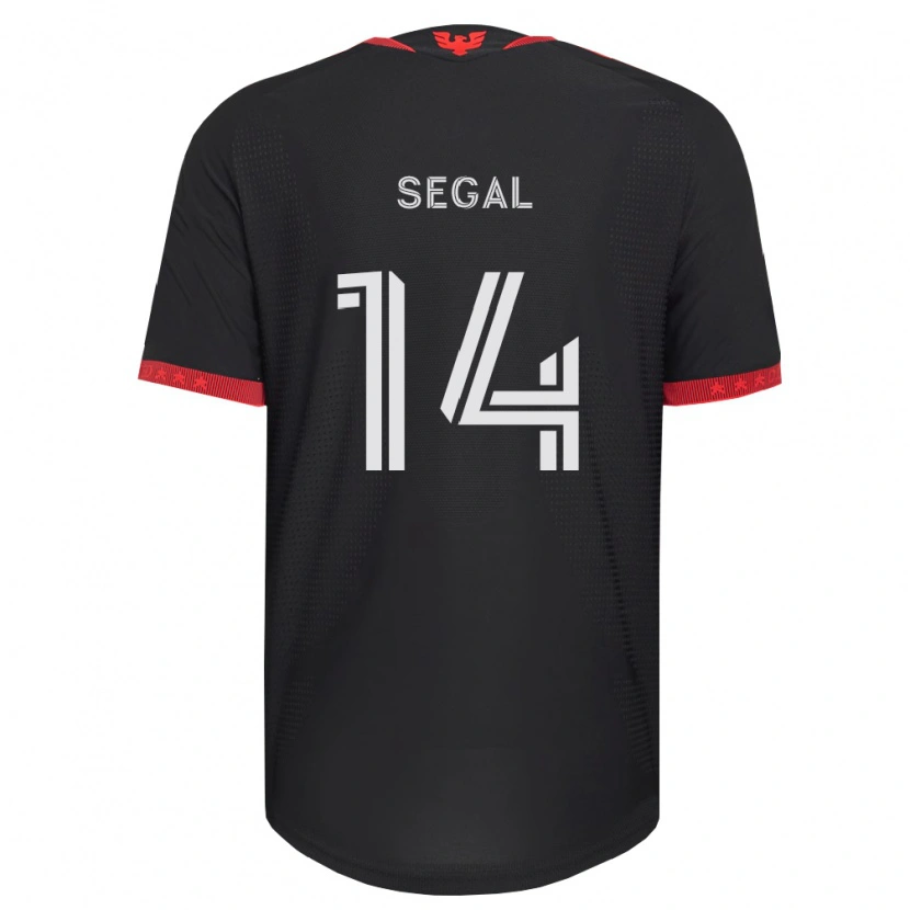 Danxen Men Gabriel Segal #14 Black White Red Home Jersey 2026/27 T-Shirt