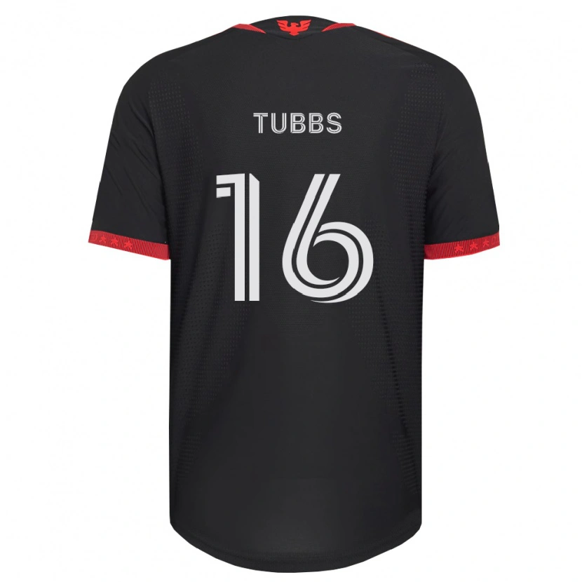 Danxen Men Garrison Tubbs #16 Black White Red Home Jersey 2026/27 T-Shirt