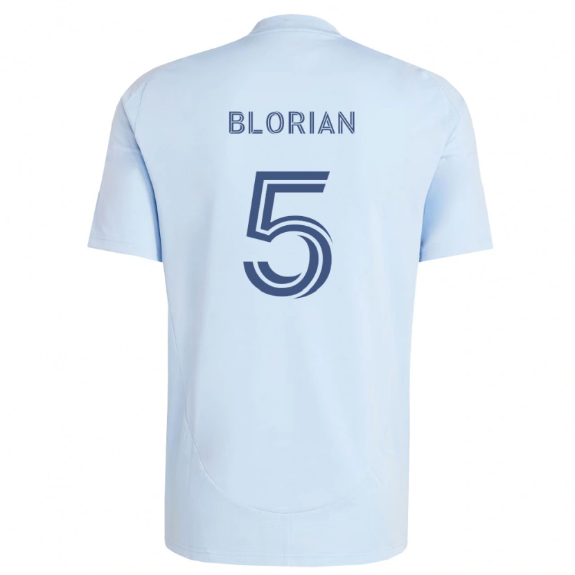 Danxen Men Or Blorian #5 Light Blue Light Grey Home Jersey 2026/27 T-Shirt