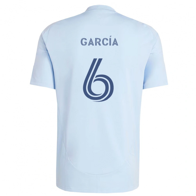 Danxen Men Manu García #6 Light Blue Light Grey Home Jersey 2026/27 T-Shirt