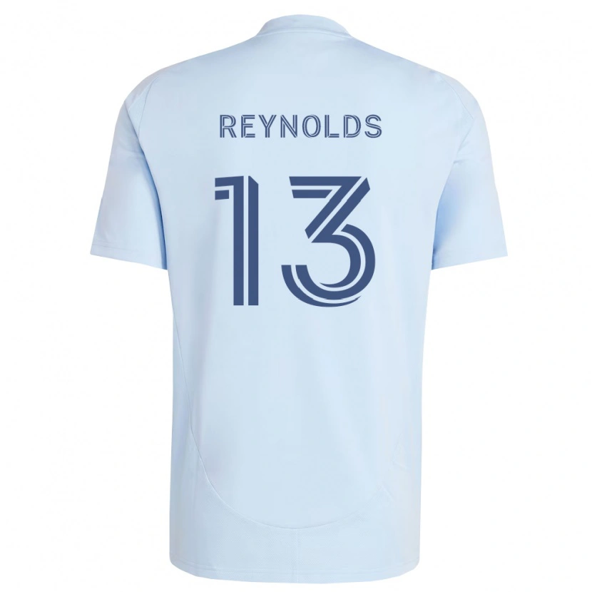 Danxen Men Justin Reynolds #13 Light Blue Light Grey Home Jersey 2026/27 T-Shirt