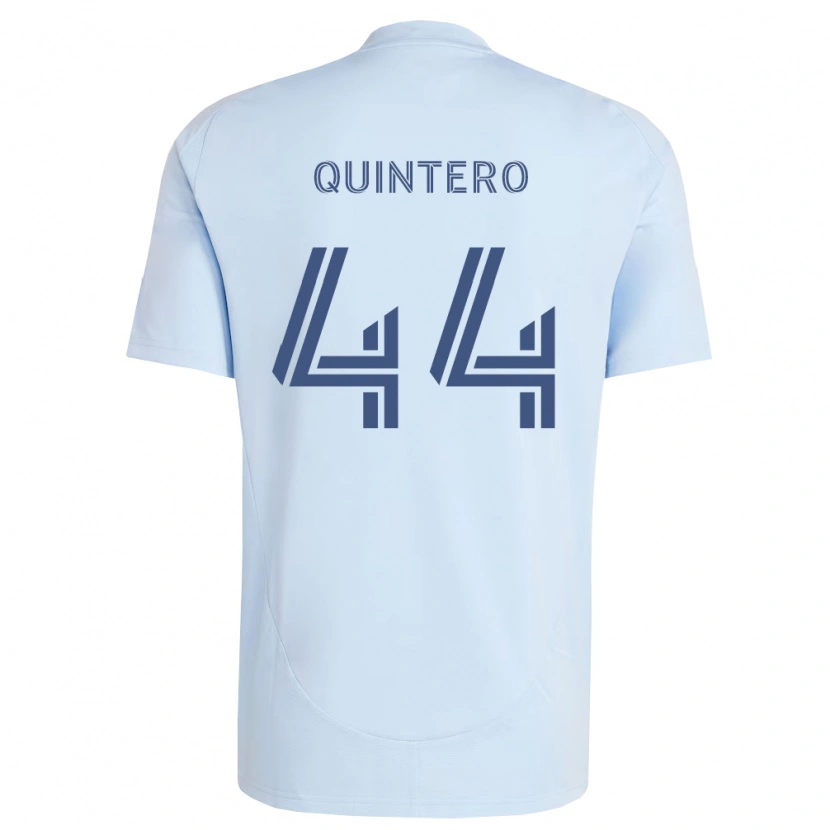 Danxen Men Gael Quintero #44 Light Blue Light Grey Home Jersey 2026/27 T-Shirt