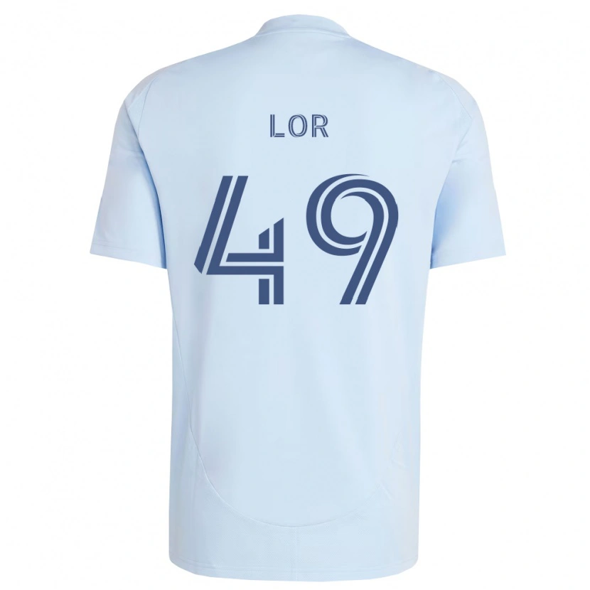 Danxen Men Troy Lor #49 Light Blue Light Grey Home Jersey 2026/27 T-Shirt