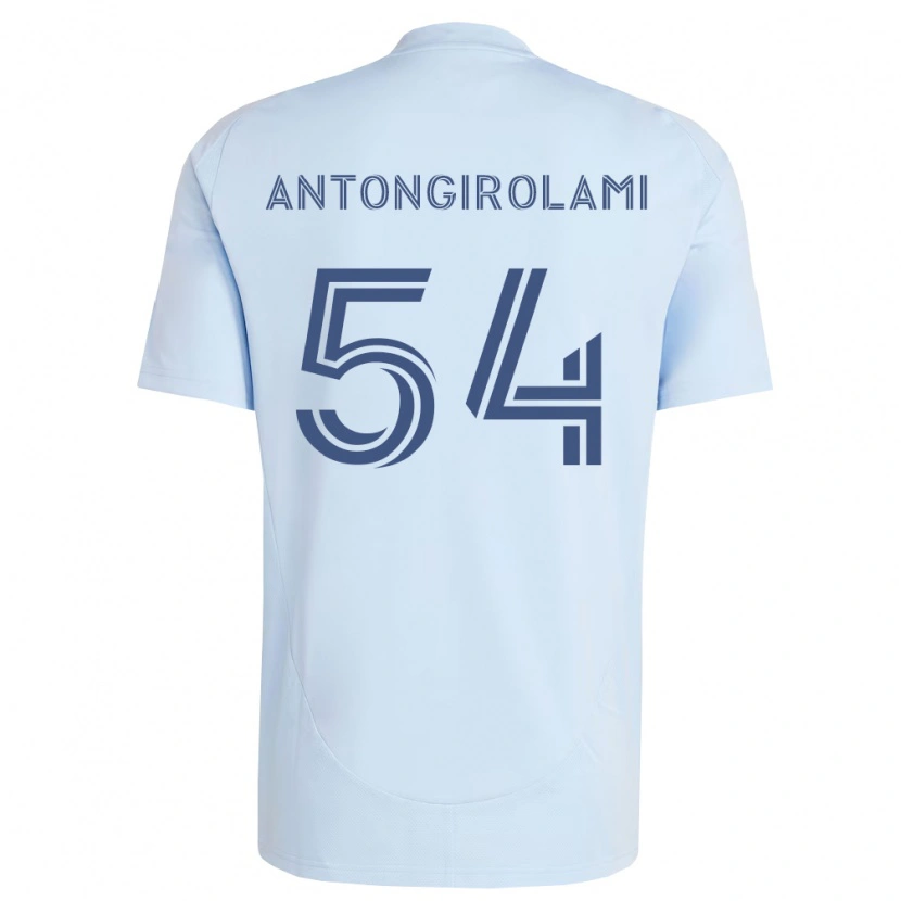 Danxen Men Luca Antongirolami #54 Light Blue Light Grey Home Jersey 2026/27 T-Shirt