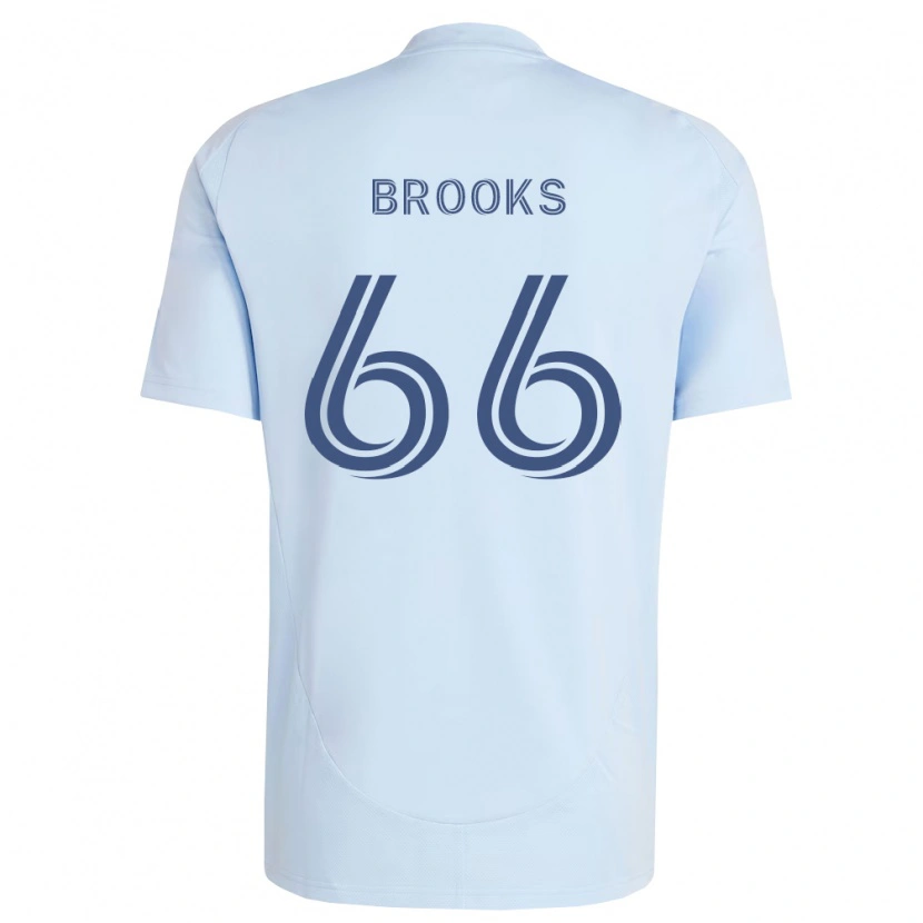 Danxen Men Edson Brooks #66 Light Blue Light Grey Home Jersey 2026/27 T-Shirt