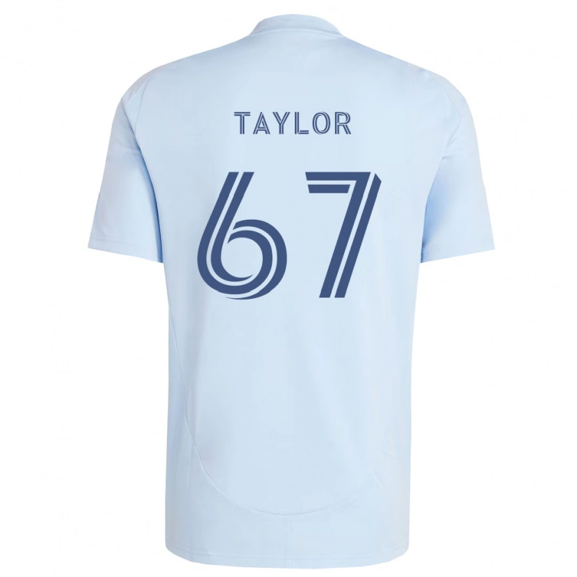Danxen Men Kael Taylor #67 Light Blue Light Grey Home Jersey 2026/27 T-Shirt