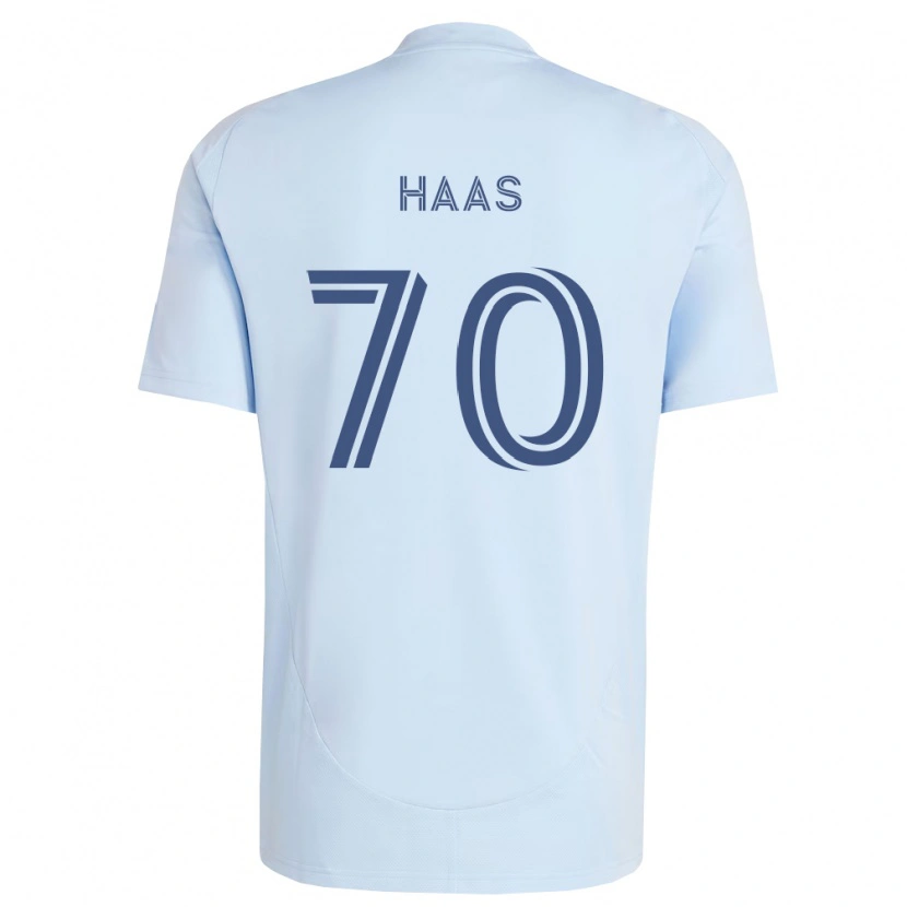 Danxen Men Ty Haas #70 Light Blue Light Grey Home Jersey 2026/27 T-Shirt