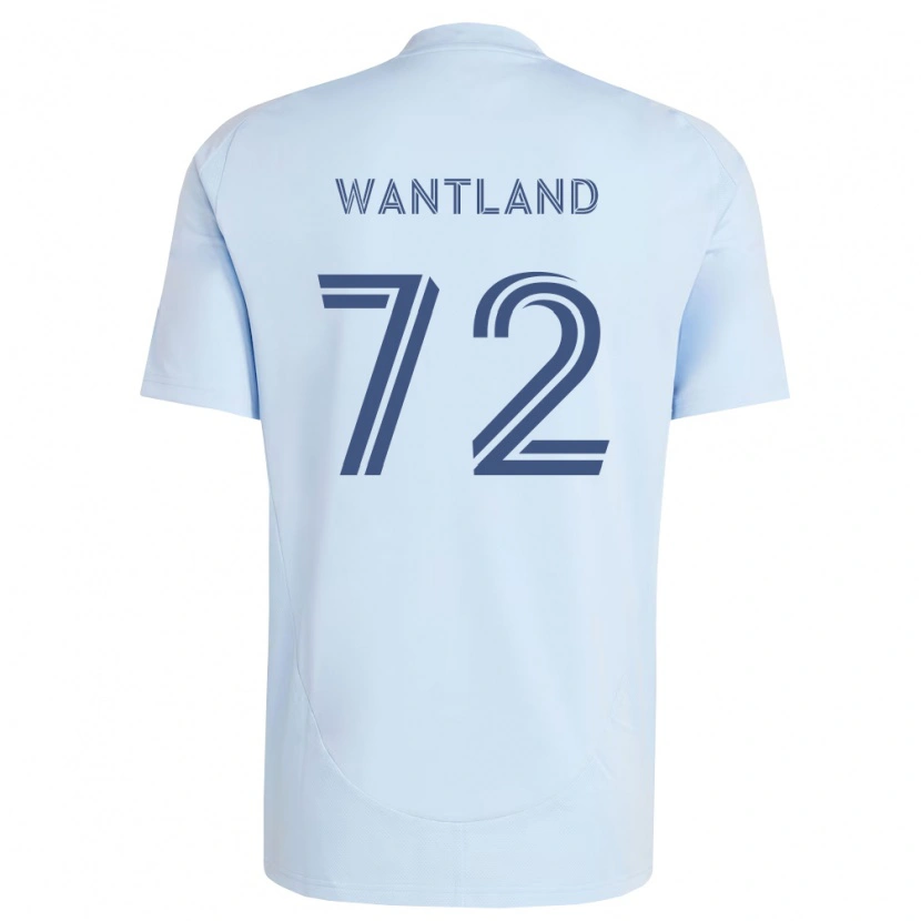 Danxen Men Zane Wantland #72 Light Blue Light Grey Home Jersey 2026/27 T-Shirt