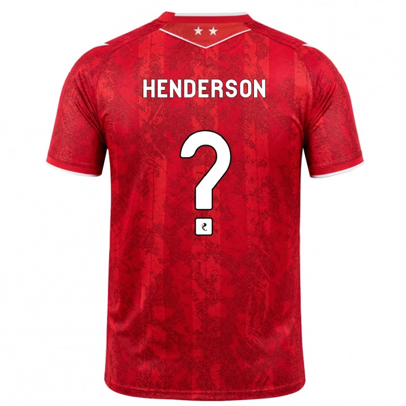 Danxen Men Jay Henderson #0 Red White Home Jersey 2026/27 T-Shirt