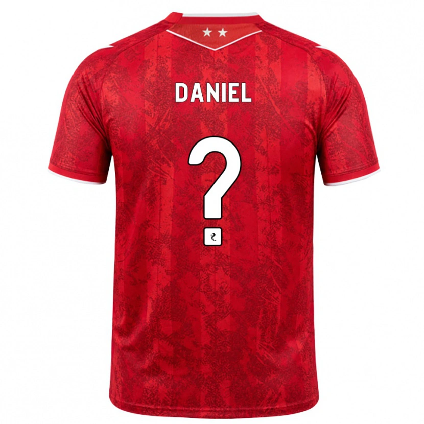 Danxen Men Holly Daniel #0 Red White Home Jersey 2026/27 T-Shirt