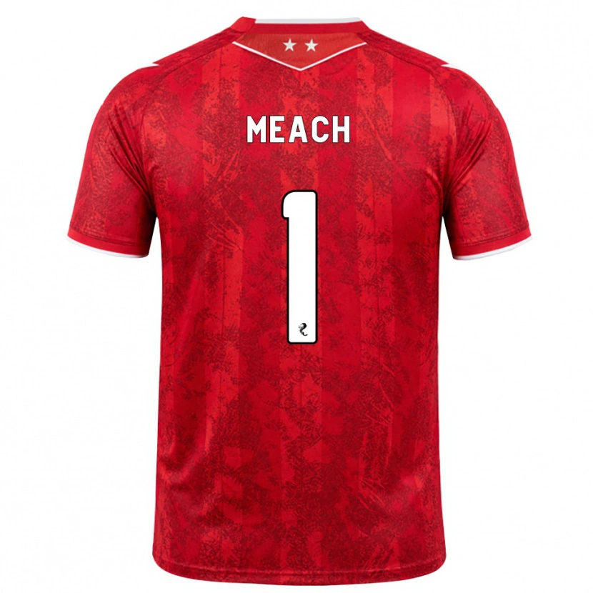 Danxen Men Aaliyah-Jay Meach #1 Red White Home Jersey 2026/27 T-Shirt
