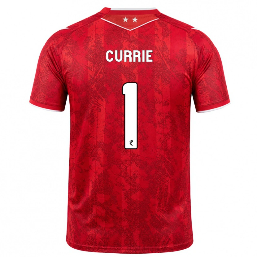 Danxen Men Jennifer Currie #1 Red White Home Jersey 2026/27 T-Shirt