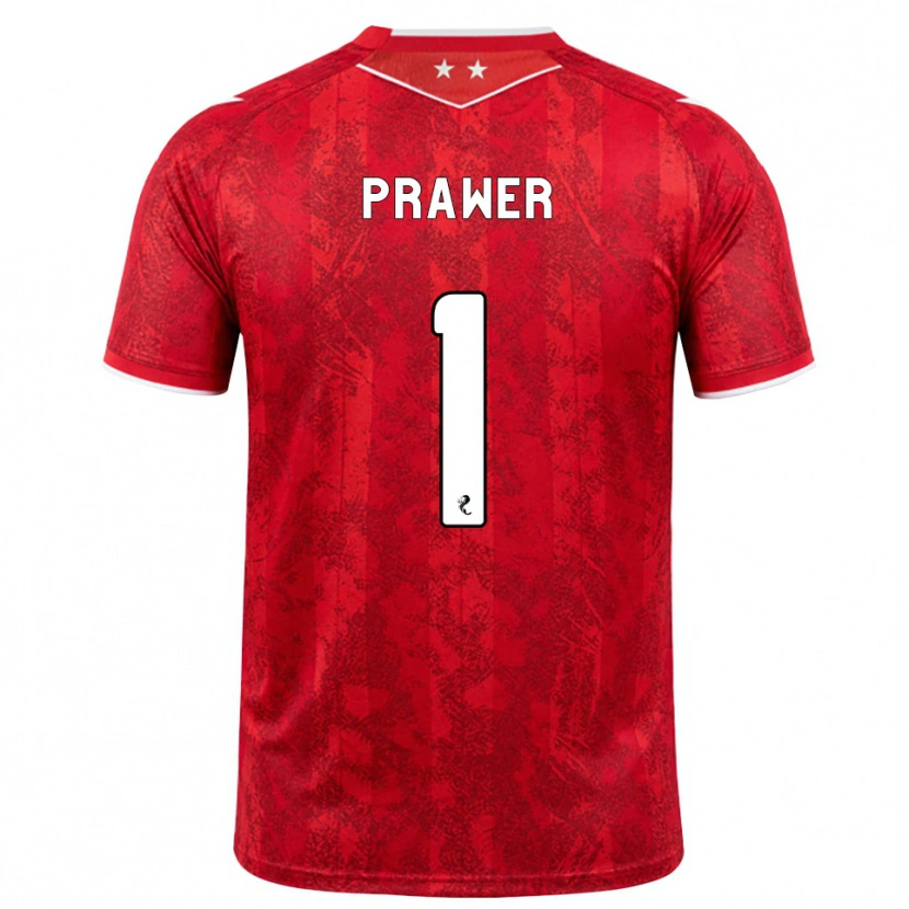 Danxen Men Anna Prawer #1 Red White Home Jersey 2026/27 T-Shirt