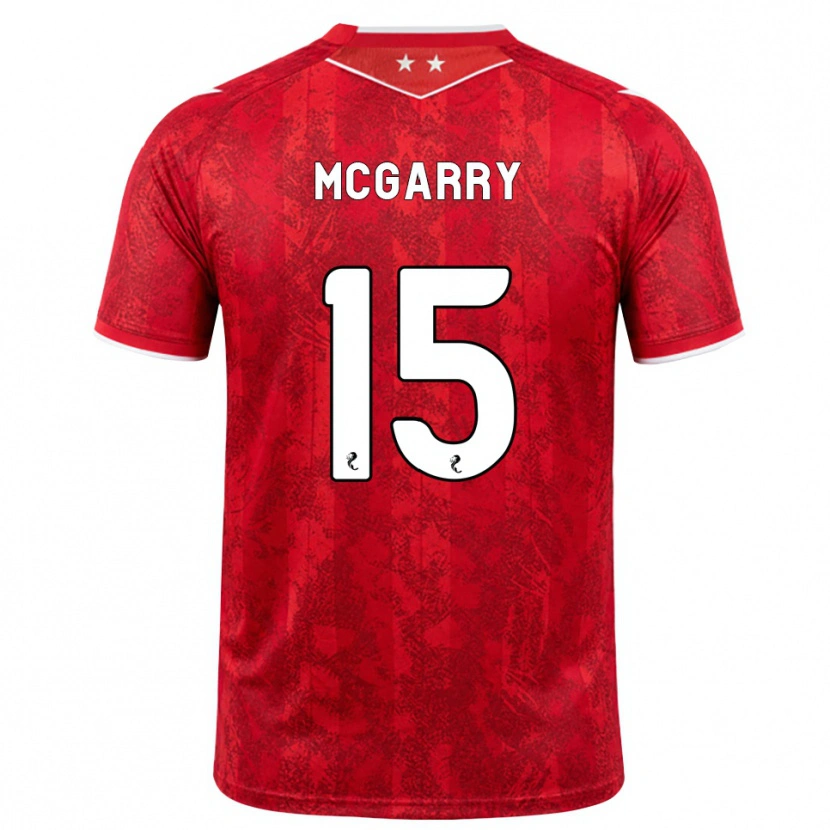 Danxen Men James Mcgarry #15 Red White Home Jersey 2026/27 T-Shirt