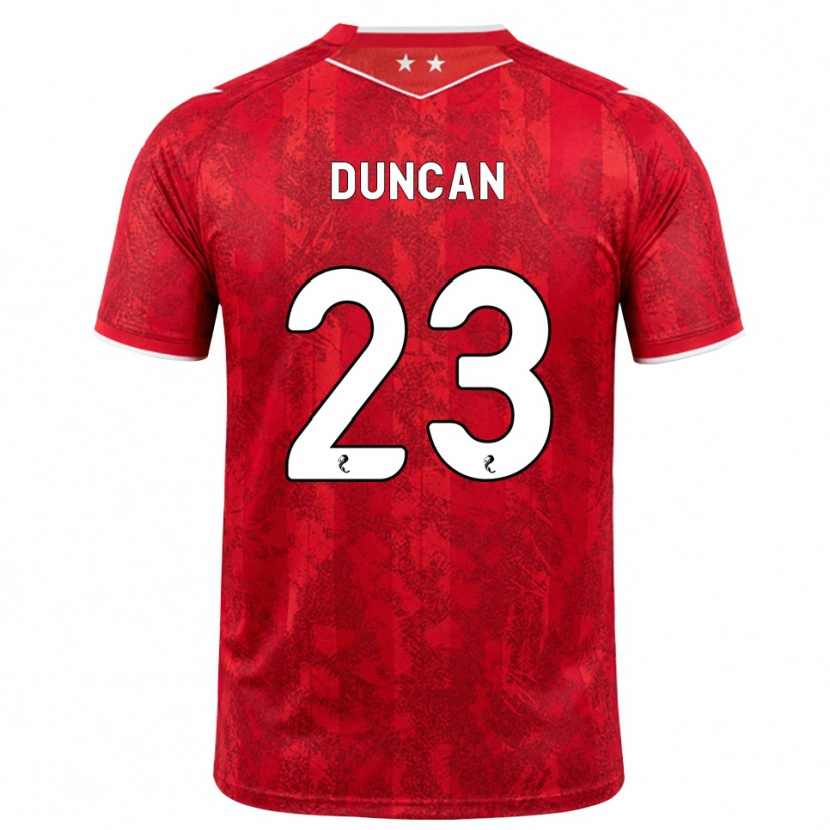 Danxen Men Ryan Duncan #23 Red White Home Jersey 2026/27 T-Shirt