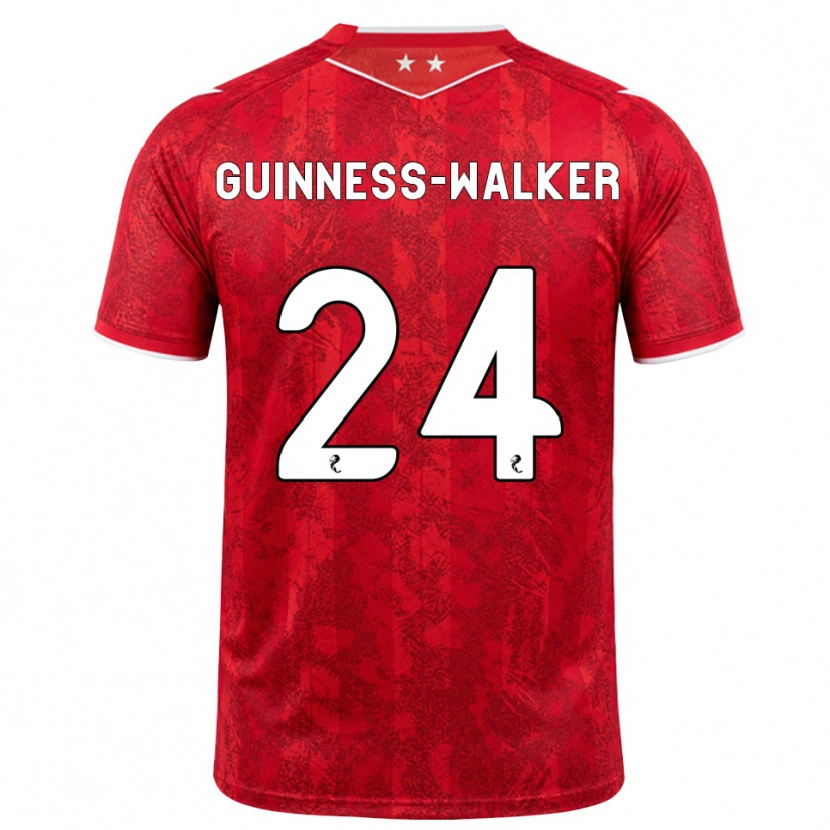 Danxen Men Nesta Guinness-Walker #24 Red White Home Jersey 2026/27 T-Shirt