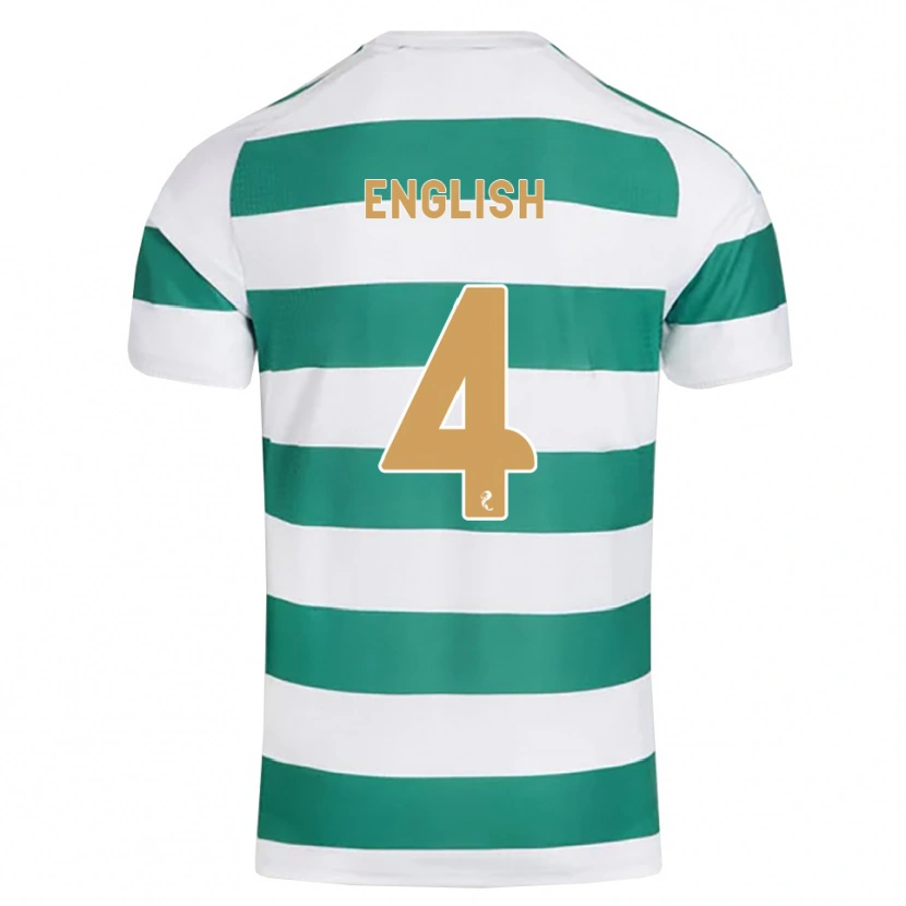 Danxen Men Isaac English #4 Darkcyan White Home Jersey 2026/27 T-Shirt