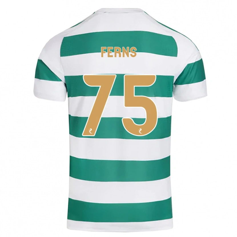 Danxen Men Ronan Ferns #75 Darkcyan White Home Jersey 2026/27 T-Shirt