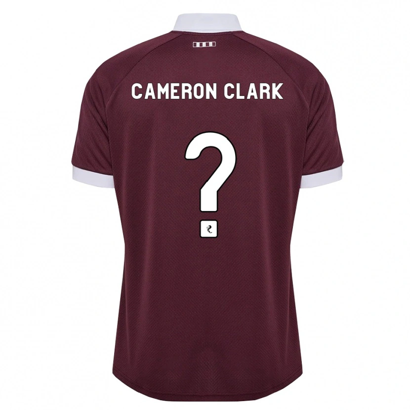 Danxen Men Cameron Clark #0 Burgundy White Home Jersey 2026/27 T-Shirt