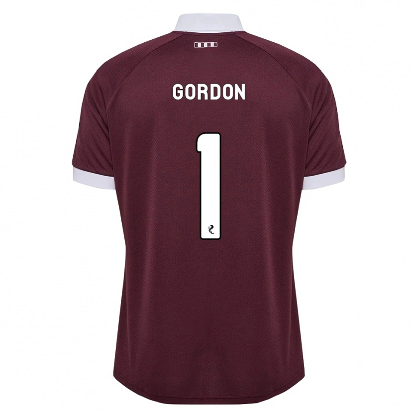 Danxen Men Craig Gordon #1 Burgundy White Home Jersey 2026/27 T-Shirt