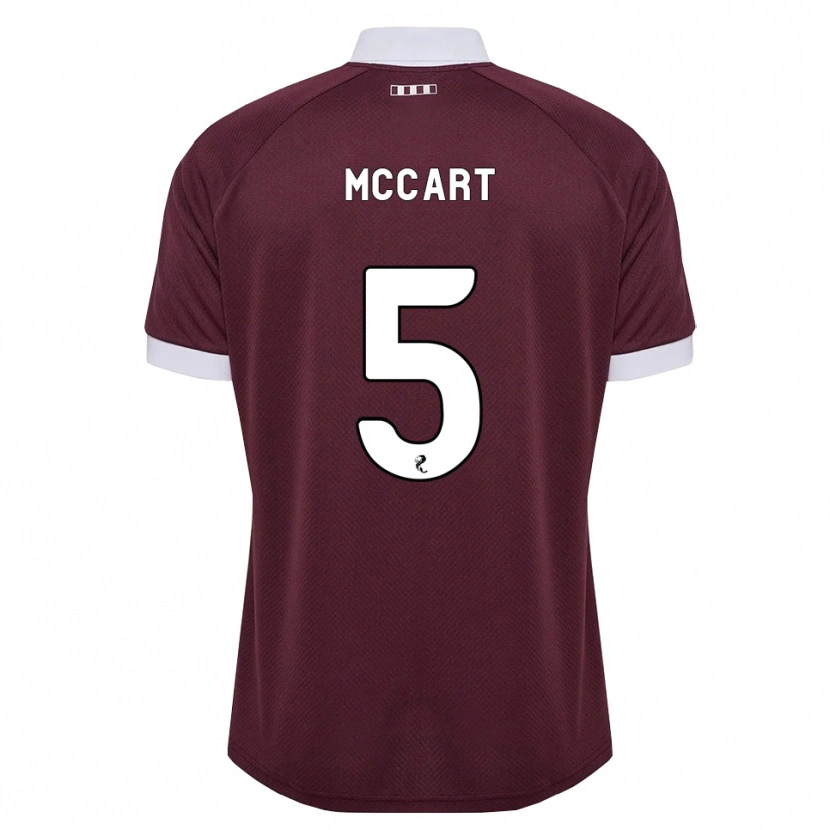 Danxen Men Jamie Mccart #5 Burgundy White Home Jersey 2026/27 T-Shirt